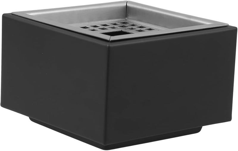 مطفأة سجائر مربعة من الفولاذ المقاوم للصدأ مقاومة للرياح بتصميم بسيط لغرفة المعيشة المنزلية - Image 2