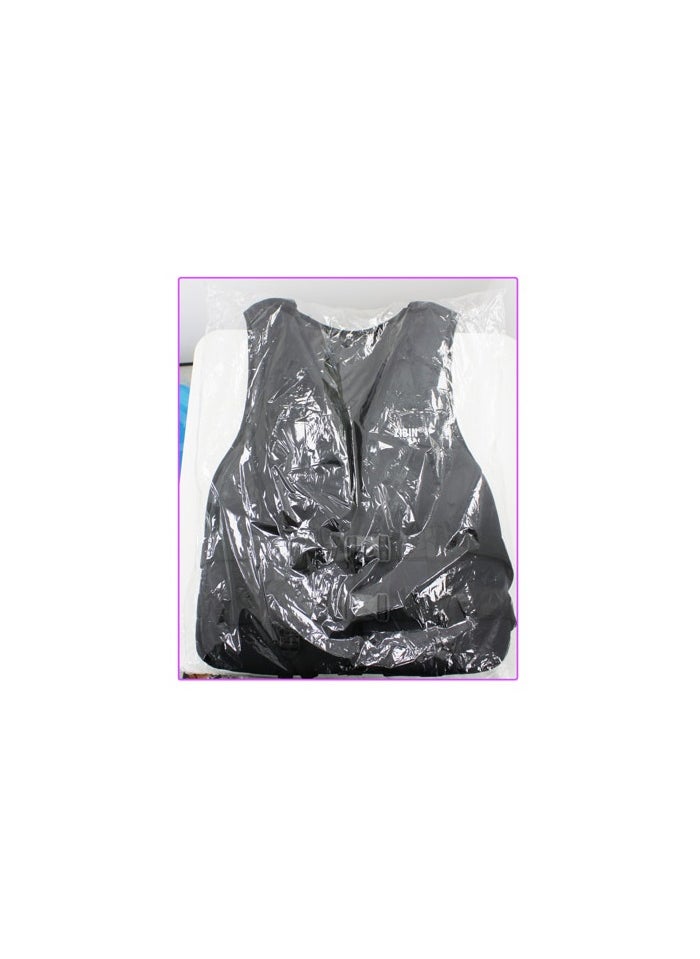 AL QADAH Swim Jacket Adult [XXL] 2-Belt High Visibility Reflecting Tape Swim Vest For Water Safety  - Image 3