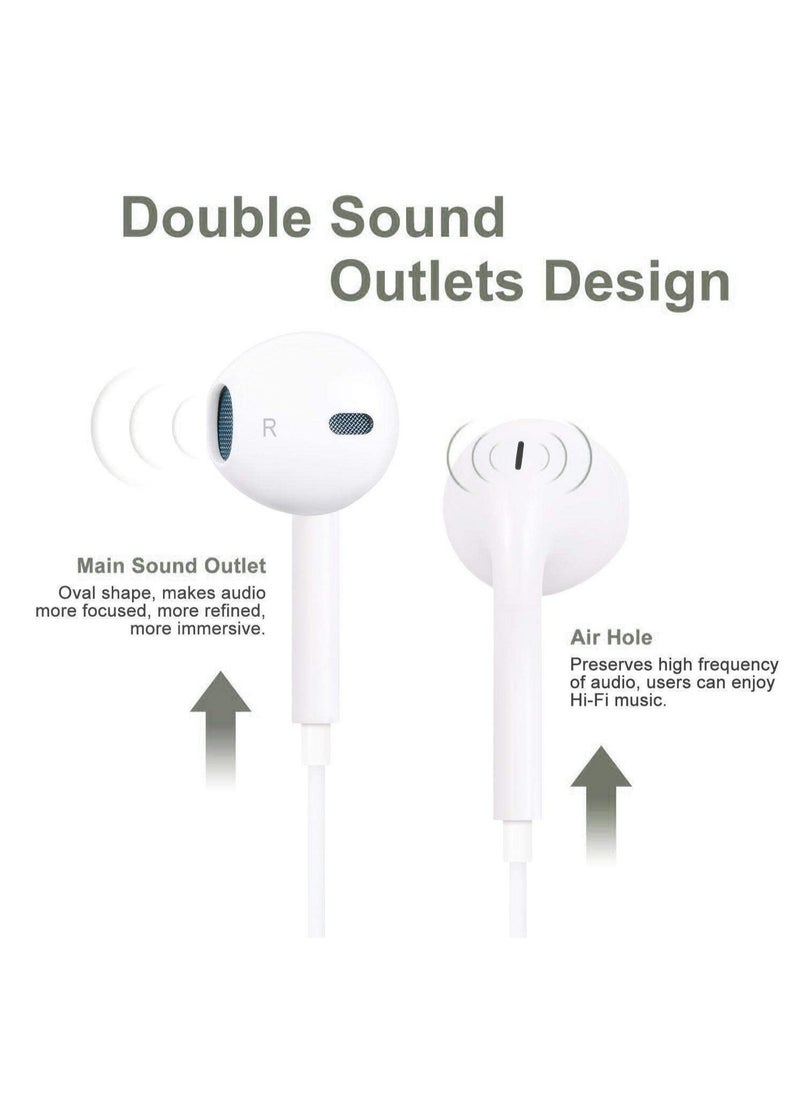 Generic - For iPhone X 8 7 Plus Bluetooth Earphones Wired Headset - Image 1