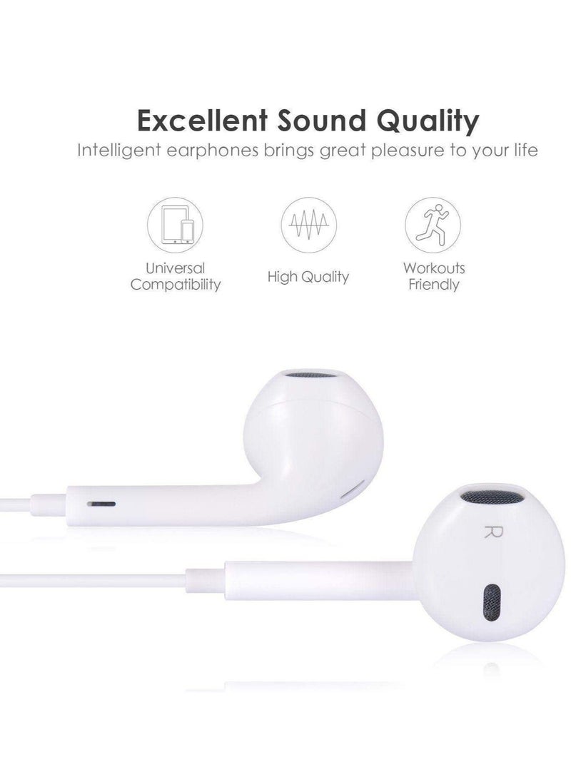 Generic - For iPhone X 8 7 Plus Bluetooth Earphones Wired Headset - Image 1
