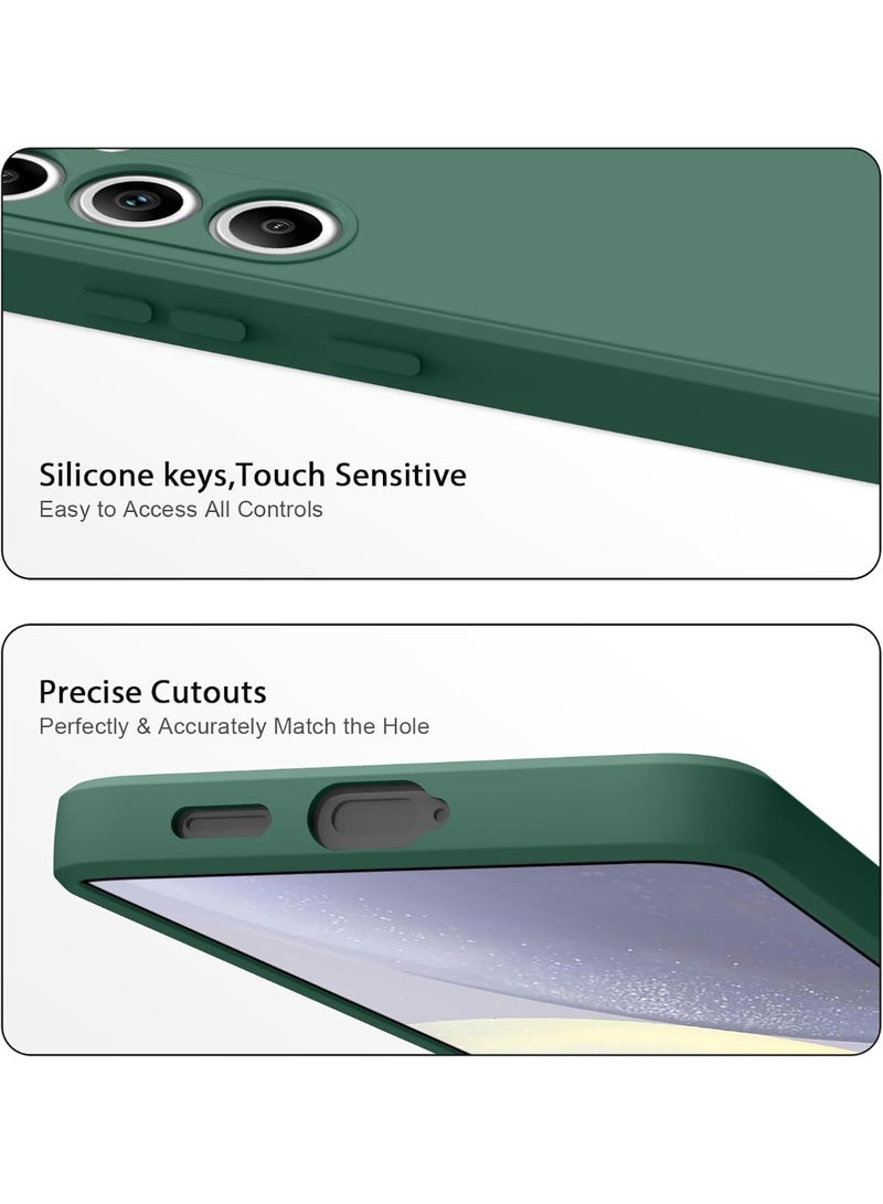 MUDISO Samsung Galaxy S24 Plus Silicone Protective Phone Case Anti-Scratch with Microfiber Lining Cover For Samsung Galaxy S24 Plus 6.7-inch - Image 4