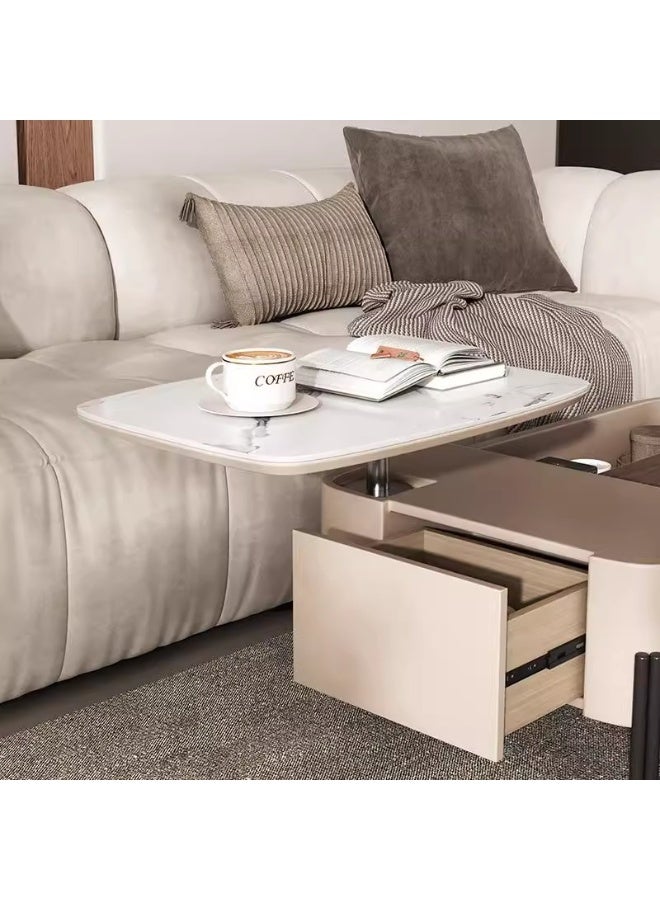 Baytonia Verol Coffee Table with Storage Space and Liftable Top - Multi-Colored - Image 4