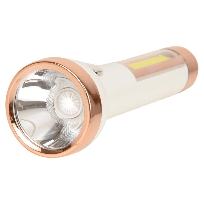 CARE 4 1703 22W STRONG LED COB LIGHT ACTION WITH 8HRS CONTINUOUS WORKING POWER 1800MAH ALUMINIUM REFLECTOR WITH MICRO HALOGENO TECHNOLOGY