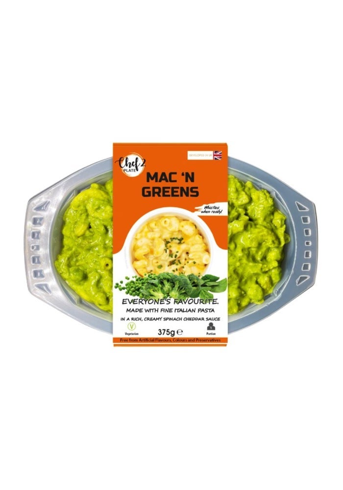Mac 'N Greens 375g - Vegetarian Meal
