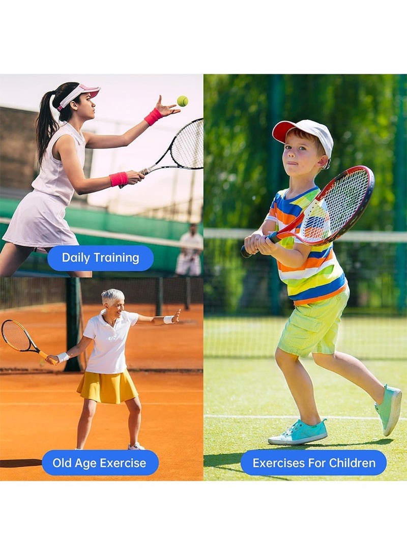PCOMORE Pro Tennis Trainer Rebound Ball Kit, Solo Tennis Training Equipment for Self-Practice, Portable Tennis Training Tool, Tennis Rebounder Kit - Solo Practice with 2 Balls | Portable | Beginner Friendly  - Image 3