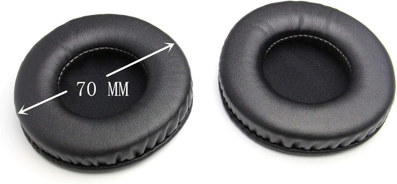 Sounce Replacement Earpads Cushion Compatible with JBL Infinity Glide 500 & 700 Headphones Ear Pads with Softer PU Leather Earmuffs High-Density Foam Ear Cushion Pads - Black - Image 2