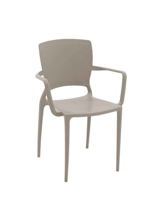 Suncoast Tramontina Sofia Armchair Closed Backrest - Beige  - Image 2
