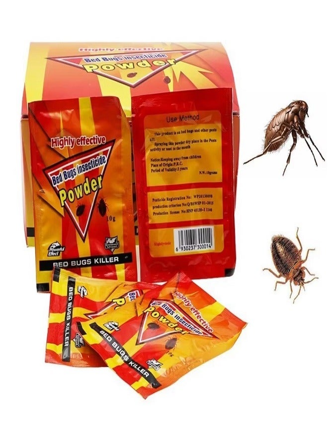 Generic Highly Effective Bed Bugs insecticide Powder 10g x 50pcs  - Image 2