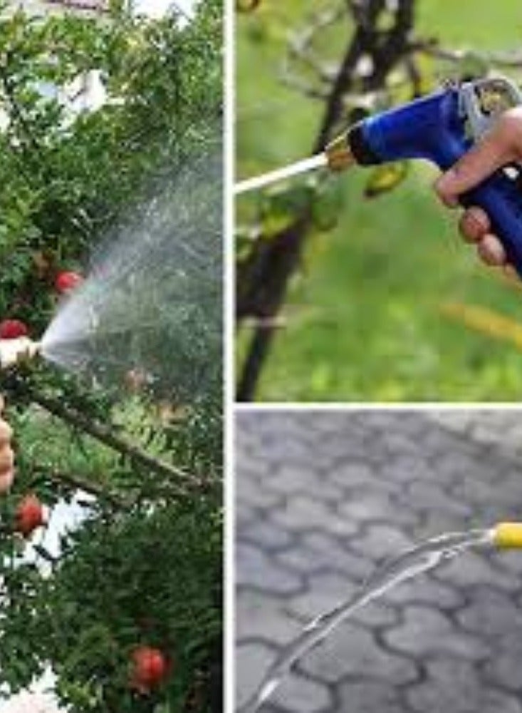 KNP 1-inch Heavy Duty Garden Hose, 25 meters in length, is designed for robust watering tasks in gardens, lawns, and outdoor spaces. - Image 3