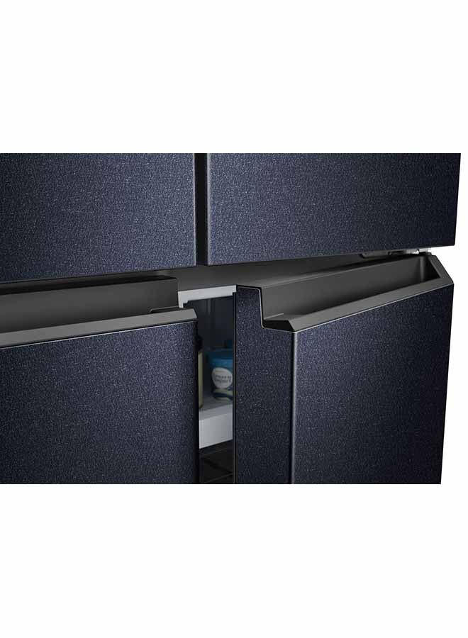 Haier 4-Door French Side By Side Refrigerator 11.1Cu.ft Freezer 42Cu.ft, 311 L, Twin Inverter 433 L HRF-525MB Gemstone Black - Image 3