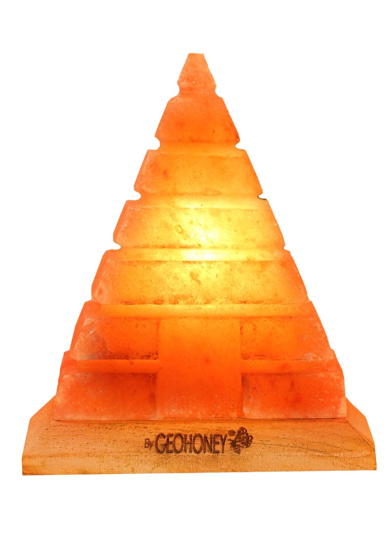 Geohoney - Himalayan Salt Lamp Pyramid - Image 1