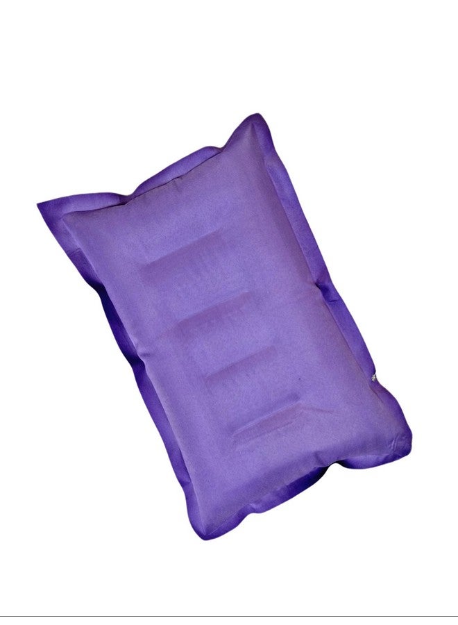 RAV Soft Cotton Fabric Travelling Pillow. Lightweight, Portable, Washable, Suitable to All Best Home, Office, Airplane, Cars Camping (Color- Multi Color). (Pack of 1) - Image 1