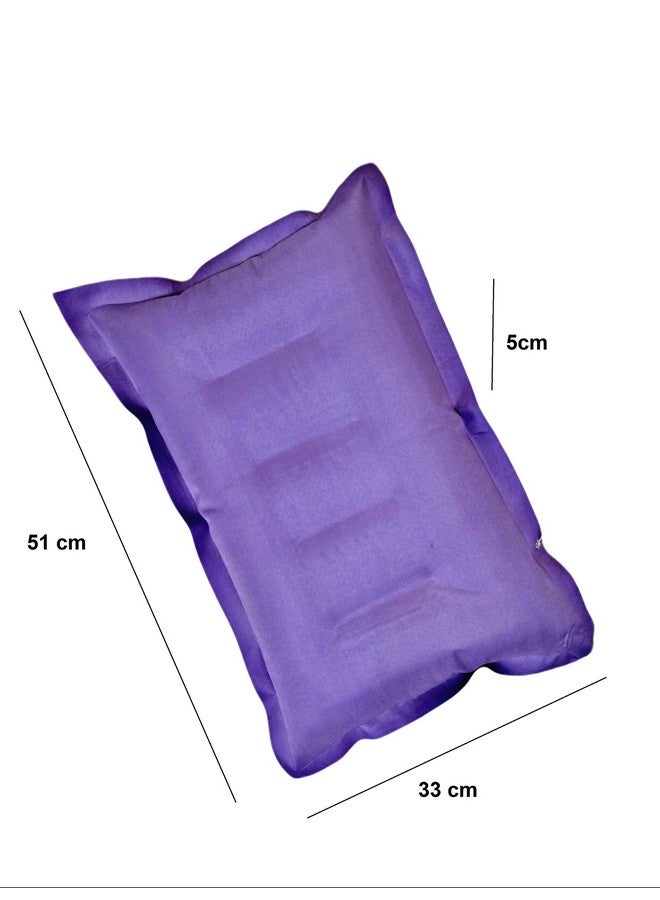 RAV Soft Cotton Fabric Travelling Pillow. Lightweight, Portable, Washable, Suitable to All Best Home, Office, Airplane, Cars Camping (Color- Multi Color). (Pack of 1) - Image 3