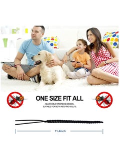 KASTWAVE Mosquito Repellent Bracelet, 12 insect repellent mosquito bands, Mosquito Bands Reusable Adjustable Long Time Mosquito Repellent Natural Ingredient up to 300 hours of protection.  - Image 5