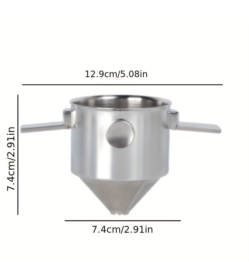 1PC Portable 304 Stainless Steel Hanging Ear Coffee Filter Paper Free Coffee Cup Hand Flush Filter Convenient Coffee Utensils And Accessories - Image 5