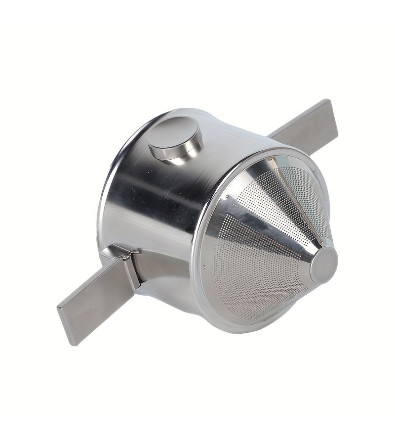 1PC Portable 304 Stainless Steel Hanging Ear Coffee Filter Paper Free Coffee Cup Hand Flush Filter Convenient Coffee Utensils And Accessories - Image 4