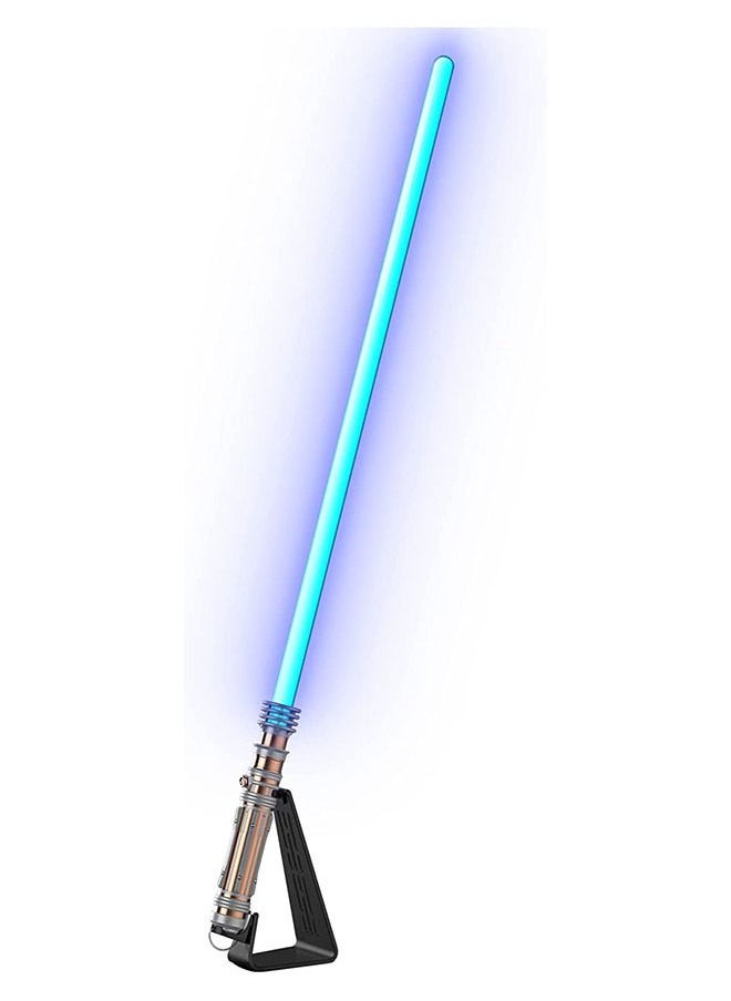 ستار ورز سيف ضوئي Obi-Wan Kenobi Force FX Elite من السلسلة السوداء مع مصباح LED متقدم وتأثيرات صوتية، عنصر لعب أدوار قابل للتجميع للبالغين  - Image 3
