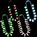 Traplace 4PCS Christmas Light Up Necklace 3 Modes Xmas Accessories with Bell Tree Candy Cane Snowflake Designs Vibrant Bulbs Festive Party Supplies Christmas Necklace for Ugly Sweater Party Favors - Image 2