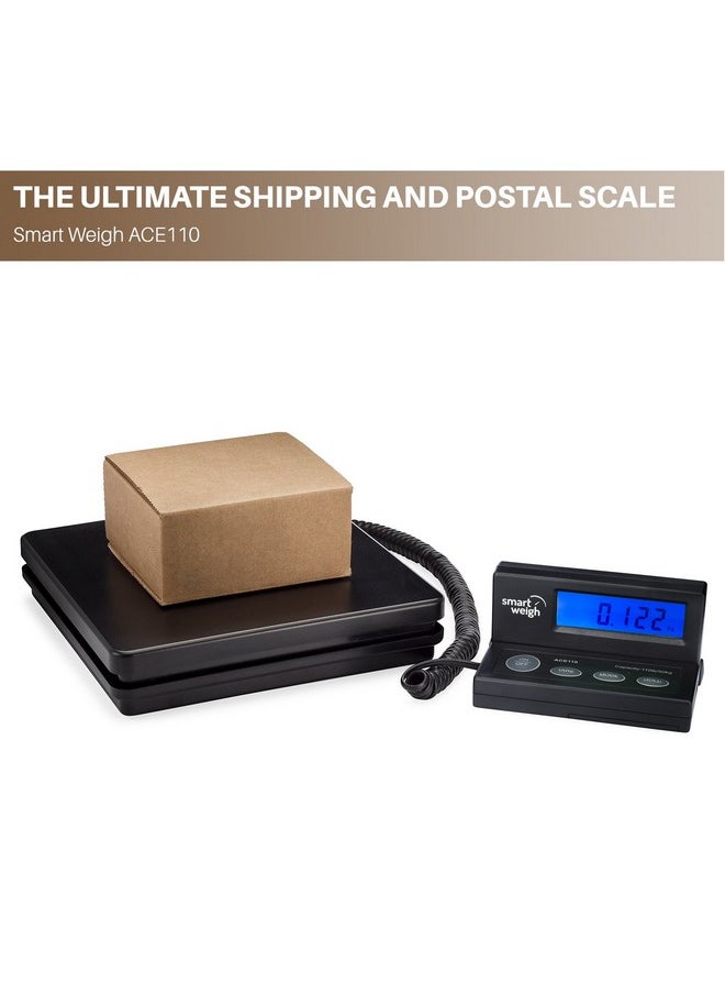 سمارت واي مقياس الشحن الرقمي والوزن البريدي 110 رطل × 0.1 أونصة مقياس مكتب بريد Usps  - Image 4