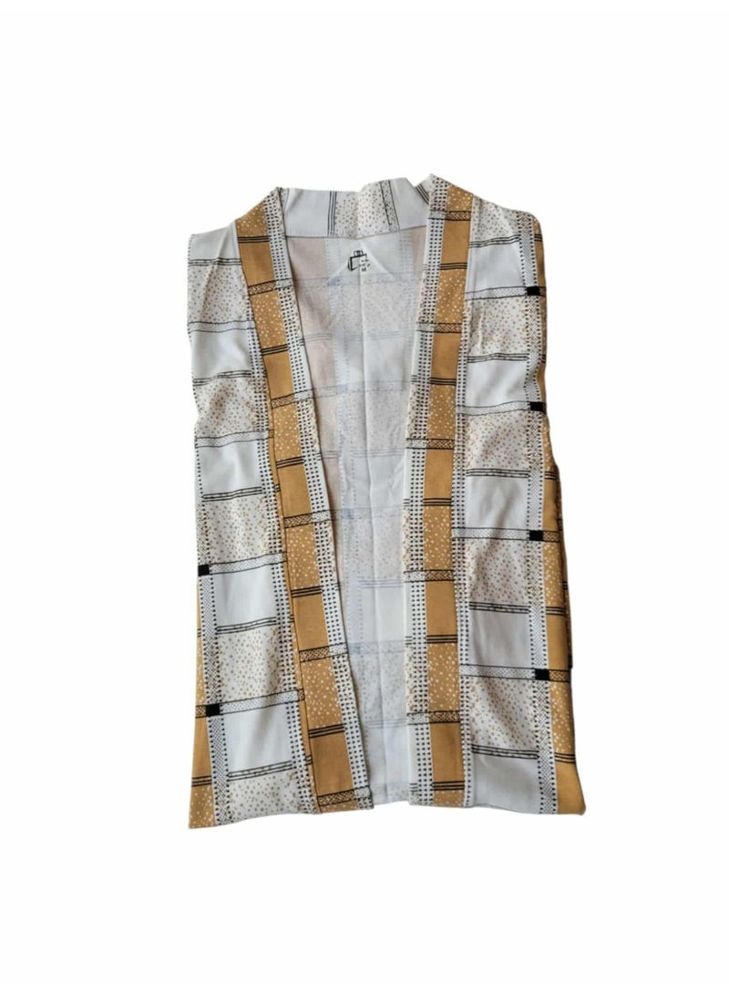 cotton women printed nightwear robe - Image 2