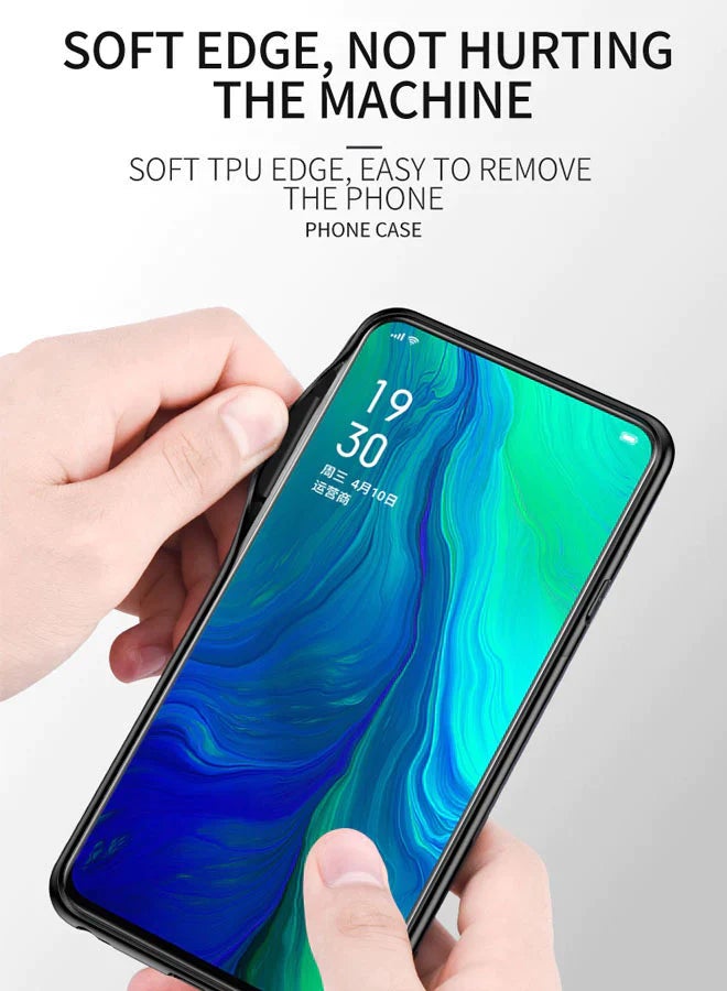 Tolwak Xiaomi Poco F6 5G Protective Case Cover X Lines Abstract Pattern - Image 2