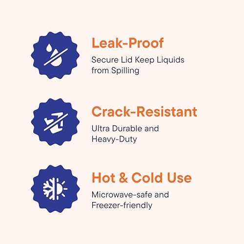 Stack Man 32 oz Deli Containers with Lids 48 Sets Quart Clear Plastic Food Storage Containers Airtight LeakResistant Seal BPAFree Microwave Freezer Safe Meal Prep Soup Takeout toGo - Image 5