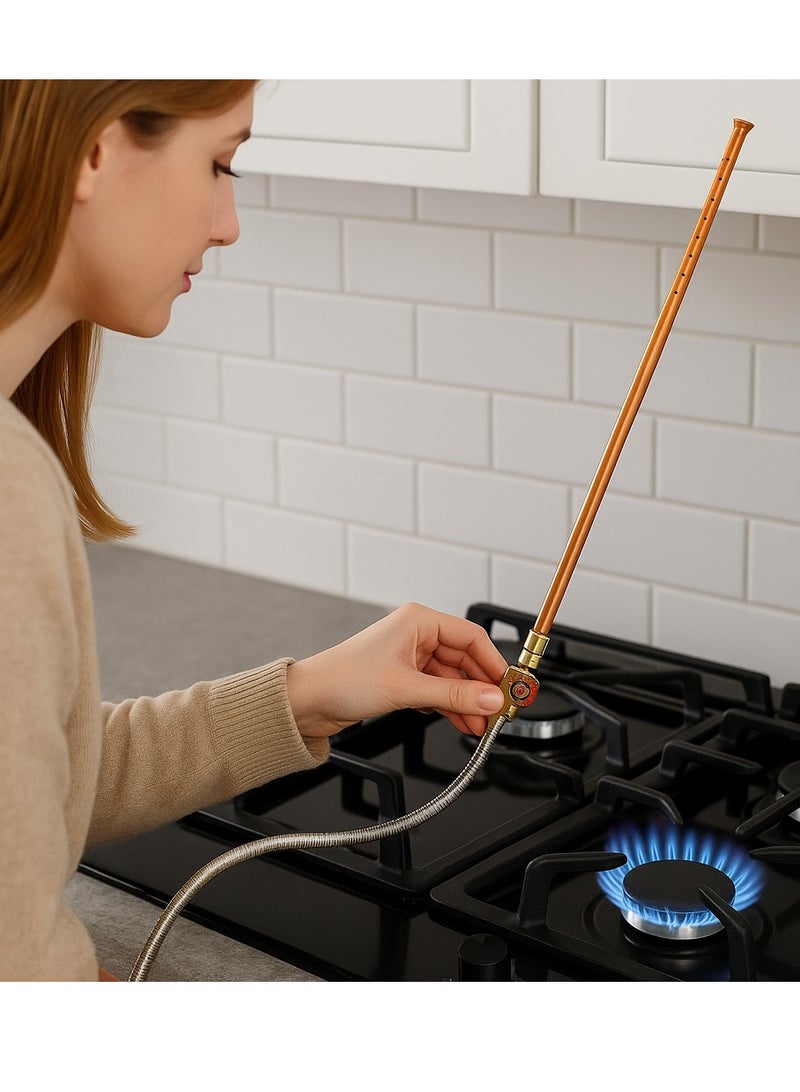 erorex Wood & Charcoal Lighter – 30CM Flame Head - Image 3