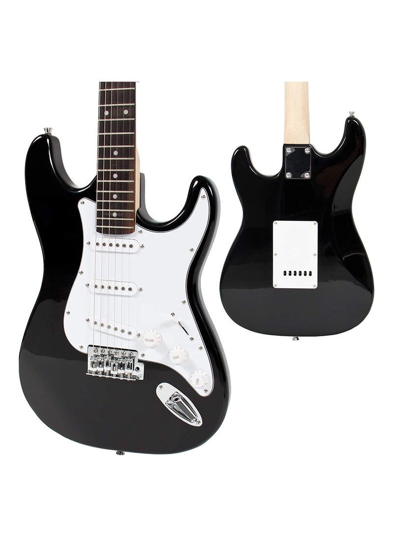 22 Frets Design – Comfortable fretboard for both rhythm and lead guitar playing.(Black)  - Image 2