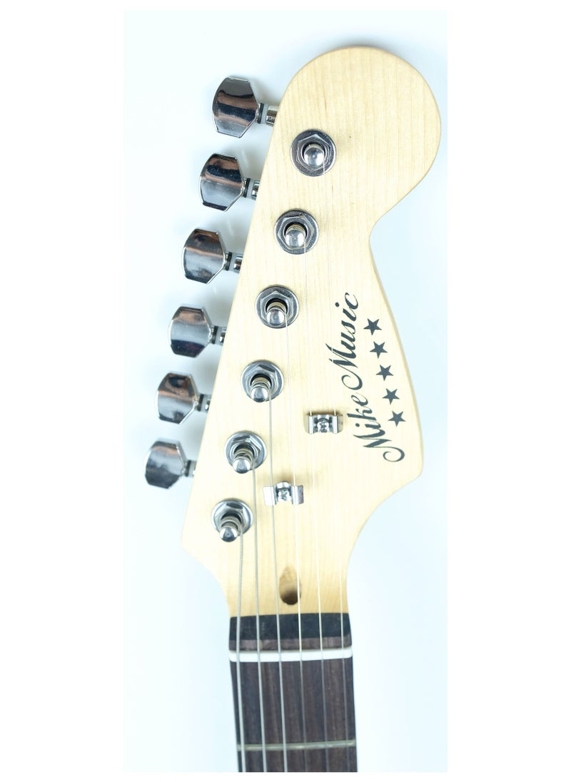 null - 22 Frets Design – Comfortable fretboard for both rhythm and lead guitar playing.(Black) - Image 1