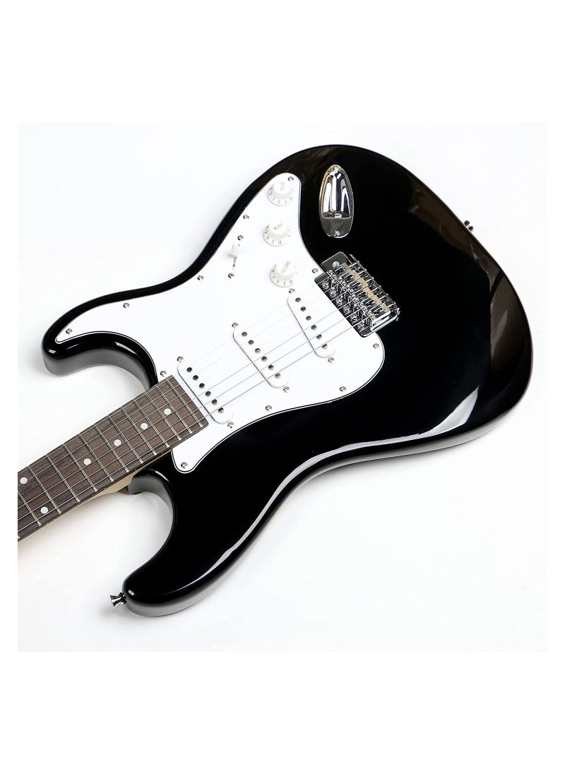 22 Frets Design – Comfortable fretboard for both rhythm and lead guitar playing.(Black)  - Image 4