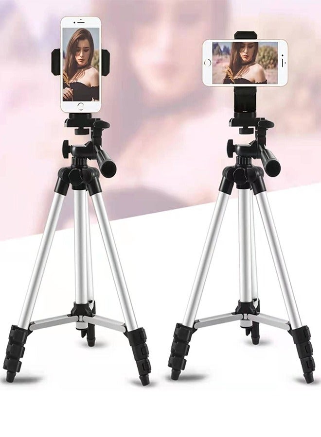 Universal Mobile Phone Tripod Silver/Black - Image 4