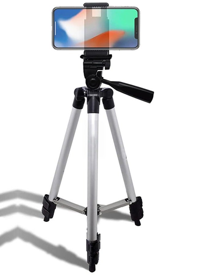 Universal Mobile Phone Tripod Silver/Black - Image 2