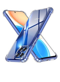 ten.tech Ten Tech Transparent cover with anti-shock corners made of heat-resistant polyurethane for Honor X8 4G – Transparent  - Image 1