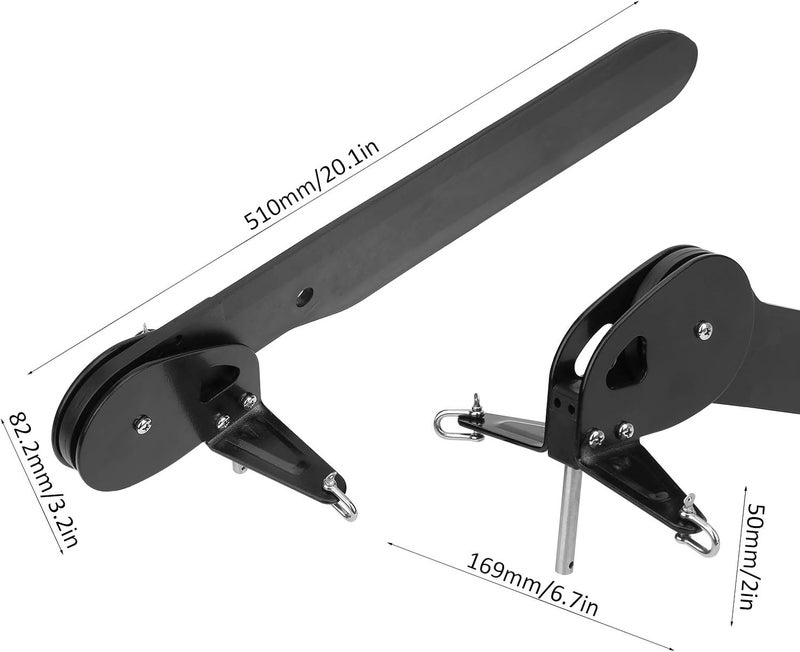 klarako Canoeing Rudder, Lightweight Sea Kayaks Rudder for Fishing Boat for Sea Kayaks - Image 4