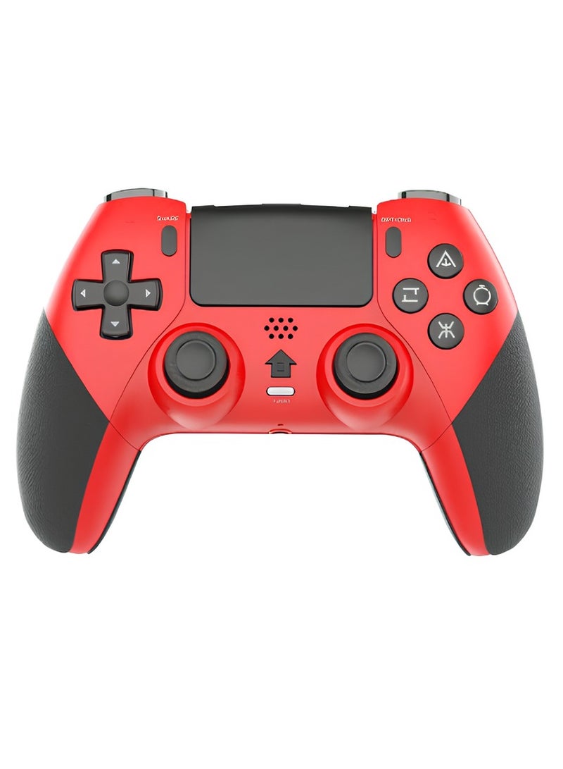 وحدة تحكم لاسلكية لـ PS4 وPC مع زرّين قابلين للتعديل في الخلف، مدخل سماعة 3.5مم، ميزة Turbo، تحكم بالاستشعار الحركي، اهتزاز مزدوج، متوافقة مع PS4 (Slim و Pro) وPC (إصدارات 7 و 8 و 10 و 11). - Image 2