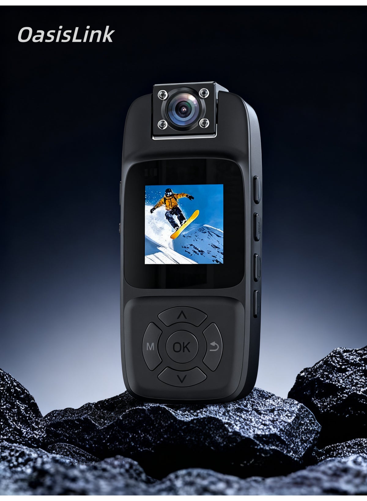 oasislink Oasislink 4k ultra-hd Action Camera 8 H 60.8 g Z0B7C7B1CB30B78716C33Z