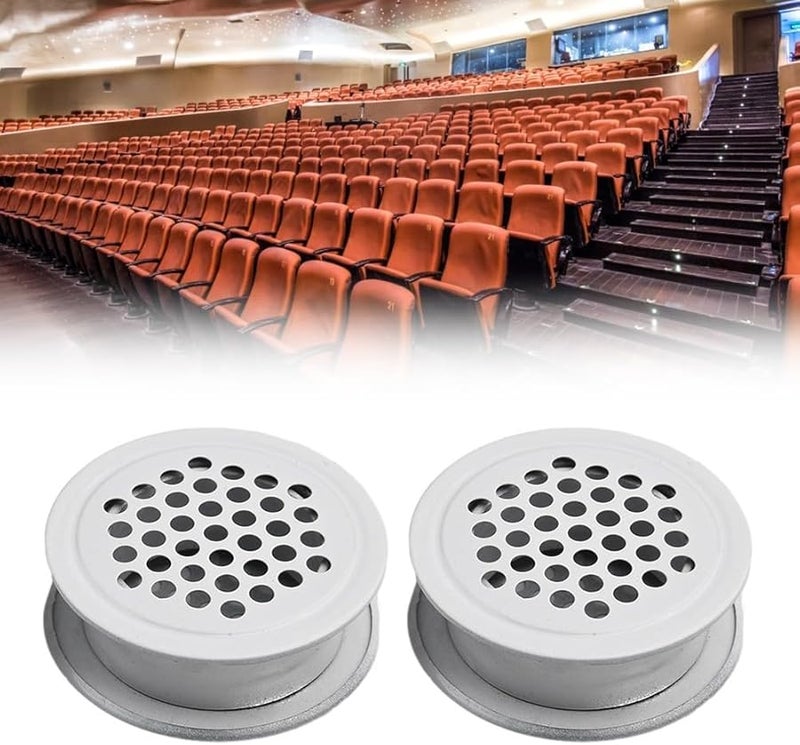 White Stainless Steel Mesh Air Vent Grille For Wardrobe Cabinet Prevents Blocking - Image 4