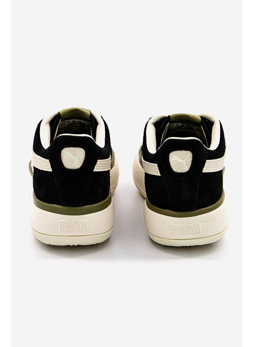 PUMA - Women Suede Mayu Infuse Shoes, Black and Ivory - Image 1