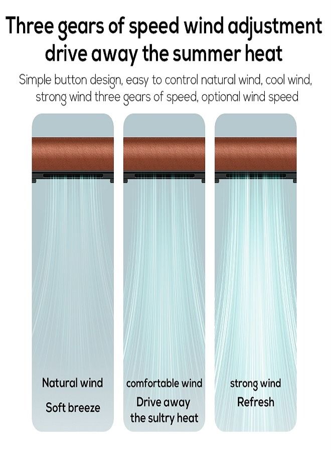 Car Seat Fan,Portable USB Car Seat Cooling Fan,3-Speed Strong Wind Belt Elastic Belt and Powerful Silent Electric Car Fan,for All Car Jeep Van RV Trucks - Image 5