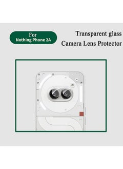 SNBFA 1 Pack Camera Lens Protector For Nothing Phone 2a,3D Full Coverage Tempered Glass Camera Lens Protector High Transparent Camera Cover Anti-scratch Phone Accessory For Nothing Phone 2a  - Image 2