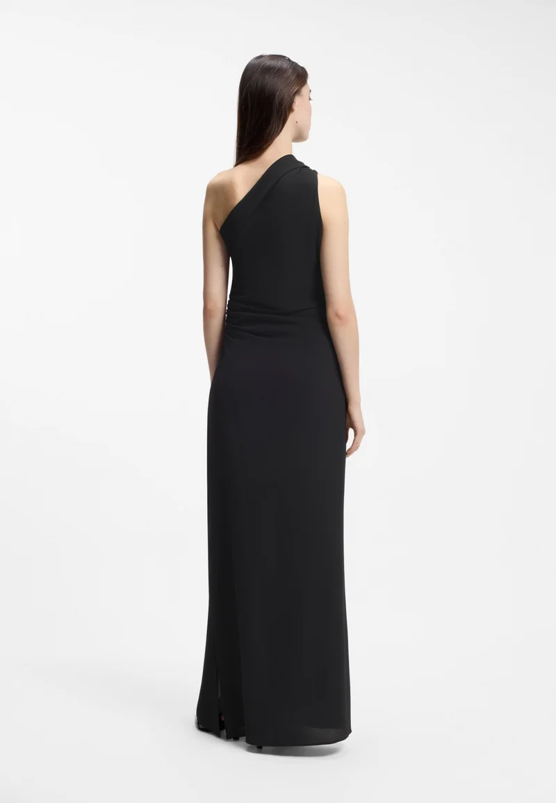 هوجو One-shoulder dress in stretch fabric