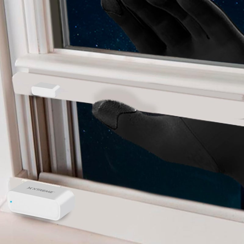 Xtreme Smart Wi-Fi Window & Door Sensor - Wireless 2.4GHz, No Hub Required, Instant Notifications, Remote Access - Image 4