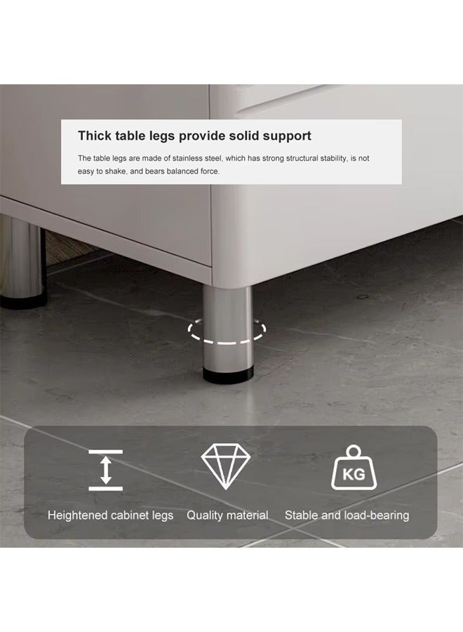 keke Modern Design Shelf Storage TV Cabinet Table 190x30 CM  - Image 3
