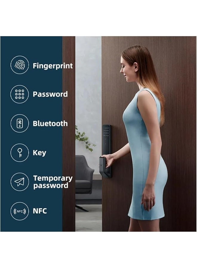 Lockin S30 Pro Smart Door Lock Fingerprint Password NFC Auto Unlock Cell Phone (with Smart Home Link) - Image 3