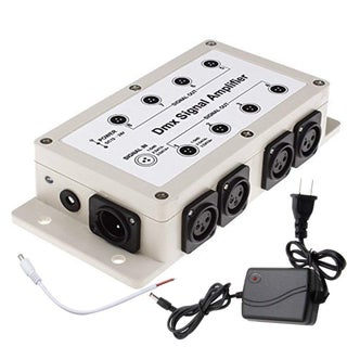 RioRand DMX512 LED Signal Splitter Amplifier Distributor 1 Way in 8-Channel 3-Pin Output with Signal Indicator - pzsku/Z0B7CE861E8D02C96620EZ/45/1754676192/1197f8cb-aeea-40ec-a8c2-23d426736abe