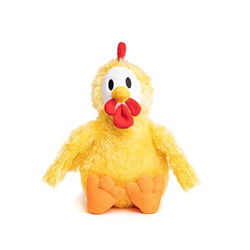 fabdog Fluffies Dog Toys Squeaky Plush Dog Toy for All Breeds Cute AnimalThemed Puppy Toys Make for Ideal Gift Fun Nylon Dog Toys with Squeak Small Chicken - Image 1