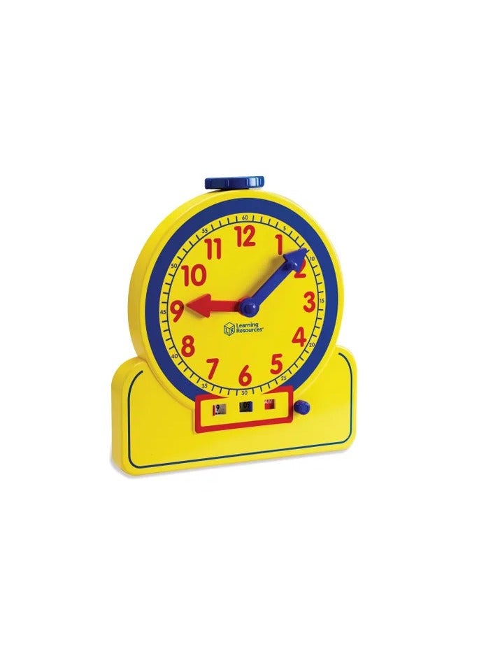 LEARNING RESOURSES Primary Time Teaching 12-Hour Learning Clock - Image 3
