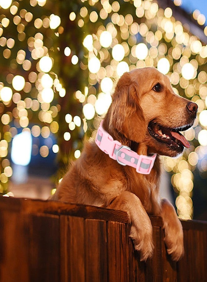 كولودوغو طوق كلاب مقاوم للماء من كولودوغو - طوق عاكس قابل للتعديل، طوق متين للكلاب الصغيرة والمتوسطة والكبيرة، مصنوع من مادة PVC سهلة التنظيف - ألوان متعددة، مقاسات (صغير، متوسط، كبير) - Image 3