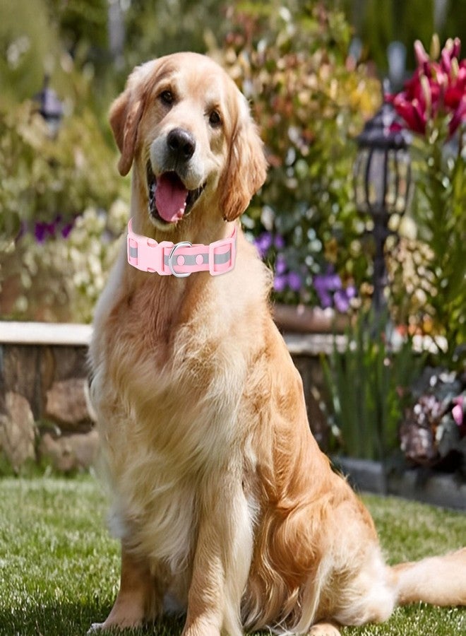 كولودوغو طوق كلاب مقاوم للماء من كولودوغو - طوق عاكس قابل للتعديل، طوق متين للكلاب الصغيرة والمتوسطة والكبيرة، مصنوع من مادة PVC سهلة التنظيف - ألوان متعددة، مقاسات (صغير، متوسط، كبير) - Image 2