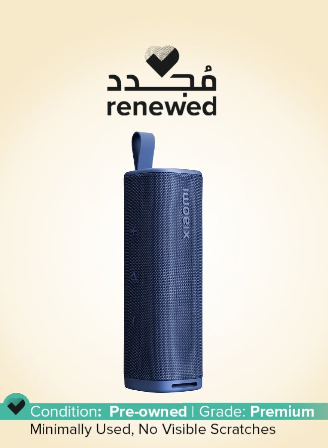 شاومي Renewed - Sound Outdoor Speaker (Blue) - 30W Hi-Quality Speaker with Mic, 12hrs Playback, IP67 Waterproof, Type C, Wireless Stereo Pairing Blue - Image 1